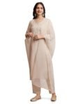 Women's Cotton Trending Straight Kurta with Pants and Dupatta Set