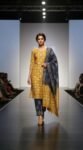 Bhagalpuri khadi dupion batik printed suit