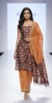 Bhagalpuri khadi dupion batik printed suit